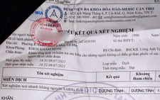 Lan truyền phiếu xét nghiệm COVID-19 giả ở Cà Mau