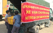 Kiên Giang chở 5 tấn lương thực tặng TP.HCM chống dịch