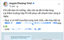 Sử dụng giun đất điều trị COVID-19 như fanpage Angela Phương Trinh quảng cáo, đúng không?