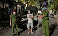 Khi thành phố phong tỏa: Công an mua thuốc chữa bệnh giúp dân, đưa bà bầu đi sinh…