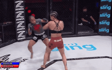 Video nữ võ sĩ tung cú knock-out cực đỉnh, hơn 80.000 lượt xem sau 1 giờ