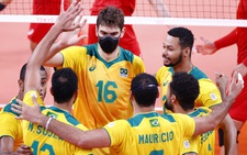 Vì sao nhiều VĐV bóng chuyền Brazil đeo khẩu trang thi đấu Olympic Tokyo?