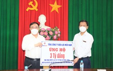 EVNSPC ủng hộ 33 tỉ đồng vật tư y tế phục vụ điều trị COVID-19