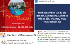 Sinh viên cẩn trọng ‘việc nhẹ, lương cao’ những ngày cận Tết