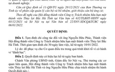 Giám đốc Công ty Thủy lợi Bắc Hà Tĩnh bị khởi tố về tội đánh bạc