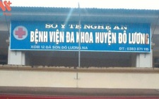 Báo cáo của Bệnh viện Đa khoa huyện Đô Lương về vụ mẹ con sản phụ tử vong