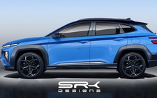 Hyundai Kona đời mới lộ giao diện đuôi như Stargazer