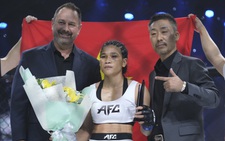 Thanh Trúc knock-out đối thủ Hàn Quốc ở lần đầu bước lên sàn đấu AFC21