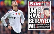 Cristiano Ronaldo: 'Manchester United đã phản bội tôi'