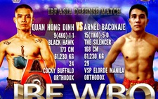 Đinh Hồng Quân bị 'dọa' hạ knock out