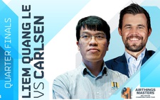 Quang Liêm bị ‘vua cờ’ Magnus Carlsen loại