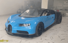 Nhóm bạn trẻ Quảng Ninh hoàn thiện nội thất 'siêu phẩm' Bugatti Chiron