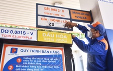 Giá xăng giảm nhỏ giọt, dầu giảm mạnh sau 6 phiên tăng liên tiếp