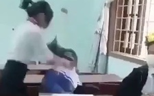 Nữ sinh lớp 7 bị hai nữ sinh lớp 8 hành hạ, đánh đập dã man từ lớp ra ngoài đường