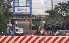 Bình Dương: Chi nhánh ngân hàng bị cướp 2 lần trong 3 tháng