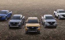 Ford Ranger lần đầu loại bỏ hộp số sàn sau 40 năm - Bán tải chỉ chơi số tự động