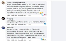 Cổ động viên Chelsea: 'Abramovich mãi mãi là huyền thoại của Chelsea'