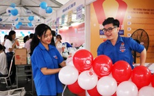 Nhộn nhịp chuẩn bị đón thí sinh dự Ngày hội tư vấn tuyển sinh - hướng nghiệp 2022
