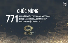 AIA Việt Nam vinh danh 771 gương mặt MDRT 2022 tiêu biểu