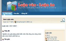Mấy ông tiến sĩ đó đâu rồi?