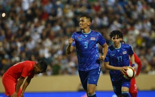 U23 Thái Lan tạm đứng đầu bảng nhờ thắng đậm Singapore 5-0