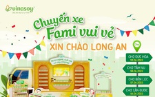 Chuyến xe Fami vui vẻ khởi động hành trình đầu tiên tại tỉnh Long An