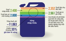 Giá xăng dầu tăng, thu thuế từ xăng dầu cũng tăng, nên giảm thuế