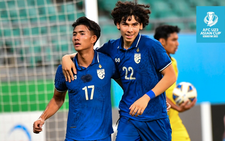 Đánh bại U23 Malaysia, U23 Thái Lan tạm vươn lên đầu bảng