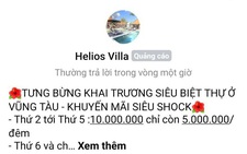 Công an vào cuộc vụ hàng trăm khách bị lừa tiền đặt cọc 'Helios Villa' ở Vũng Tàu
