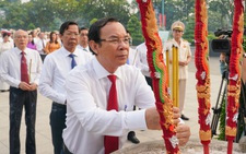 Lãnh đạo TP.HCM dâng hương tưởng niệm các anh hùng liệt sĩ