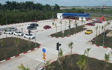 Tiền Giang có thêm sân tập lái ôtô rộng 1 hecta