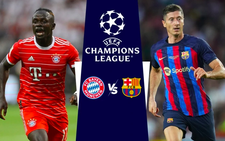 Lịch trực tiếp Champions League 14-9: Bayern - Barca, Liverpool - Ajax