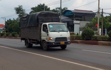 Hàng loạt xe vi phạm tốc độ nhiều lần bị tước phù hiệu ở Bình Phước