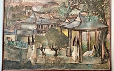 Tranh quý của Tôn Thất Văn hồi cố hương