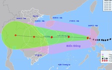 Bão Noru giật cấp 15 khi vào Biển Đông, thành bão số 4