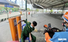 Phà Cát Lái phải bổ sung trụ quẹt thẻ để tránh ùn tắc