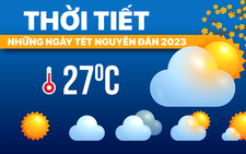 Dự báo thời tiết từ 30 đến mùng 6 Tết Nguyên đán 2023