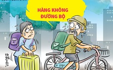 Về quê ăn Tết bằng 'máy bay đường bộ'