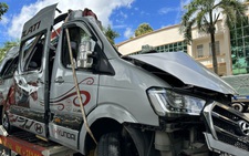 Xe 16 chỗ bị xe Thành Bưởi tông: Biển số Bình Thuận nhưng tỉnh khác cấp phù hiệu