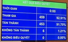 Quốc hội chưa thông qua Luật Đất đai sửa đổi, chuyển sang kỳ họp sau