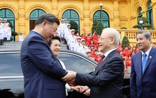 Tổng bí thư Nguyễn Phú Trọng chủ trì lễ đón cấp nhà nước Tổng bí thư, Chủ tịch Tập Cận Bình