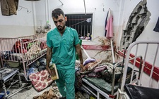 Bệnh viện phía bắc Dải Gaza chỉ còn hoạt động tối thiểu