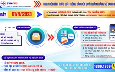 PC Đà Nẵng thay đổi hình thức gửi thông tin đến khách hàng