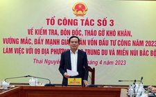 9 tỉnh giải ngân vốn đầu tư công thấp hơn bình quân chung cả nước