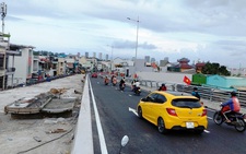 Nút giao thông hơn ngàn tỉ ở Nha Trang thêm được nửa nhánh cầu