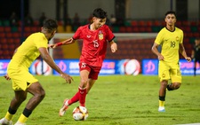 Đôi công tới cùng trước U22 Malaysia, U22 Lào thua đậm 1-5