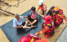 Hình ảnh thiệt hại ở Trung Quốc khi đón bão Doksuri mạnh nhất trong nhiều năm