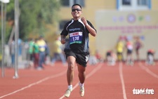 Rapper Anh Phan thi đấu Giải điền kinh TP.HCM mở rộng 2023