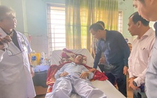 Tài xế xe con CLB Hoàng Anh Gia Lai bàng hoàng kể lại thời khắc xe gặp nạn