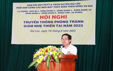 9 thuỷ điện trên sông Vu Gia cùng truyền thông 
phòng tránh giảm nhẹ thiên tai